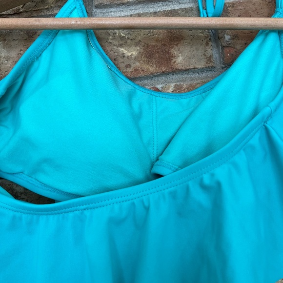 George Teal Bathing Suit Top - Picture 5 of 7